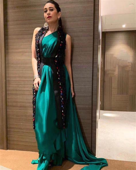Slay Or Nay Karisma Kapoor In Anamika Khanna For A Brand Endorsement