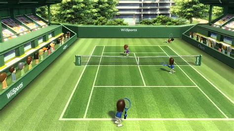 Wii Sports Tennis Skill Level Youtube
