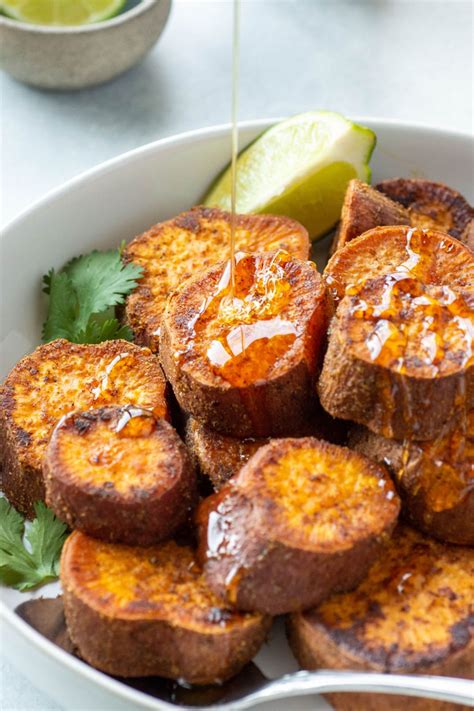 Sweet And Spicy Mexican Roasted Sweet Potatoes Gluten Free Paleo