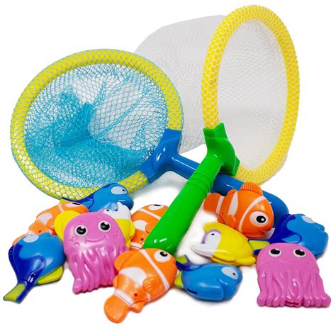 85off Boley 14pc Sinking Dive And Grab Net Fishing Pool Toys For Kids