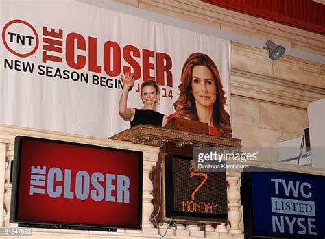 kyra sedgwick rings closing bell nyse photos and premium high res pictures getty images