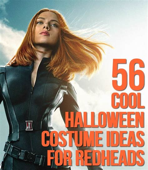 55 Cool Halloween Costume Ideas For Redheads Scarlett Johansson Is