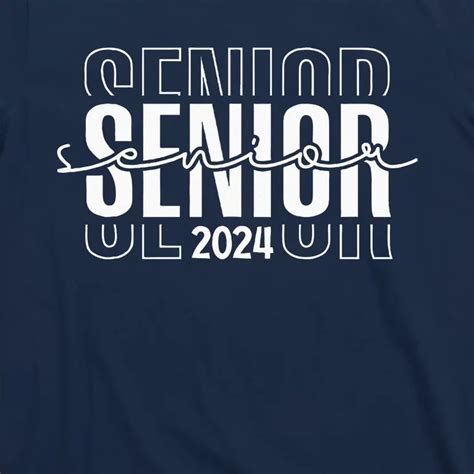Senior 24 Graduation Class Of 2024 Cute Senior 2024 T Shirt
