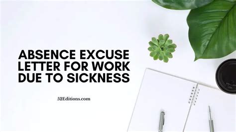 Absence Excuse Letter For Work Due To Sickness Get Free Letter Templates Print Or Download