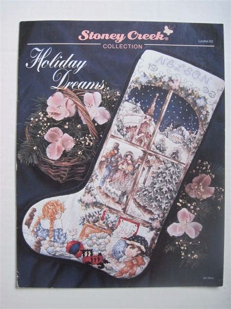 Maybe you would like to learn more about one of these? Stoney Creek Holiday Dreams Christmas Stocking Cross ...