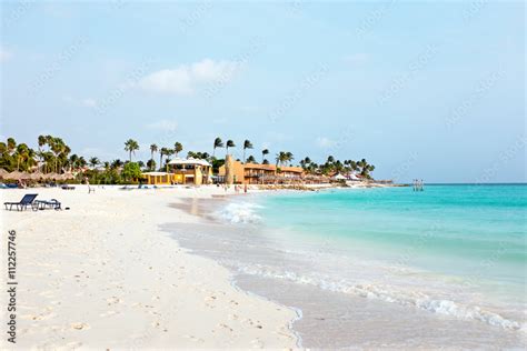 Manchebo Beach On Aruba Island In The Caribbean Stock Foto Adobe Stock