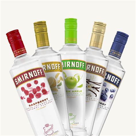 smirnoff flavored vodkas five eight liquors