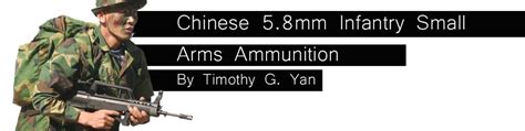 Chinese 58mm Infantry Small Arms Ammunition Small Arms Review