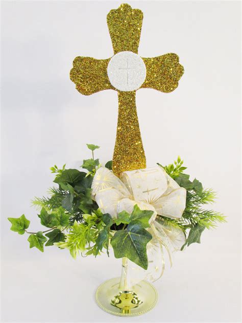 1st Communion Table Centerpiece Designs By Ginny
