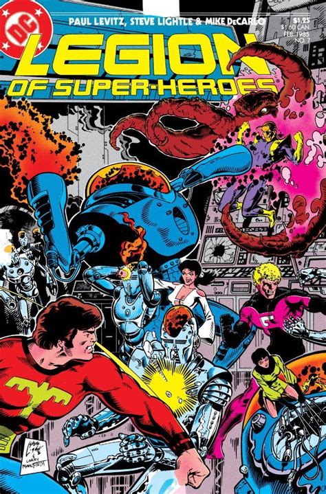 Legion Of Super Heroes 1984 1989 7 Comics Dc Comic Books Legion