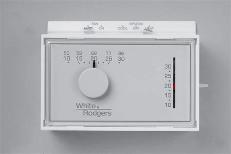 White Rodgers Emerson 1f56n444 White Rodgers Thermostat At Controls