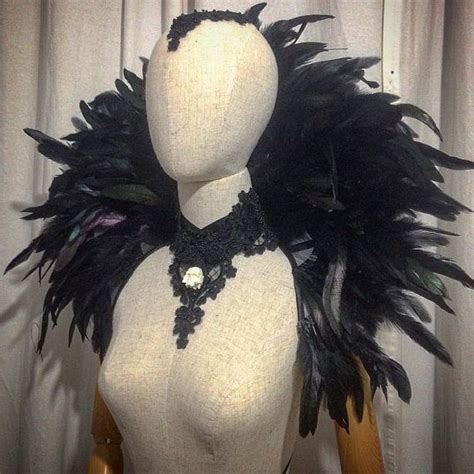 Elizabethan Aces Collar Feathers Wired Ruff Mesh Handmade Ruff Collar