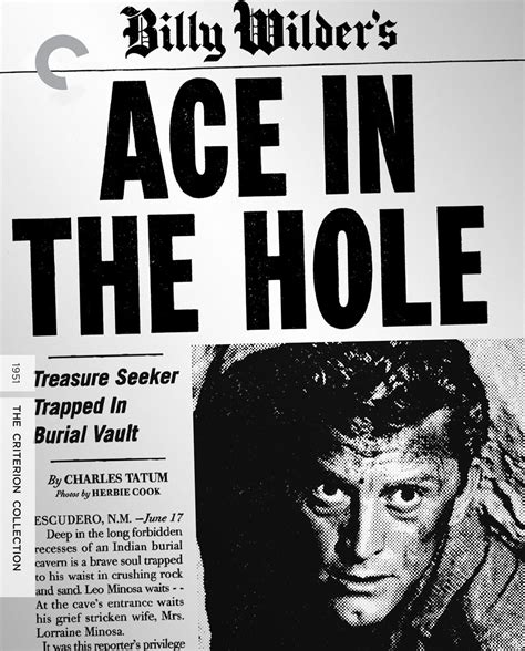 Ace In The Hole 1951 The Criterion Collection