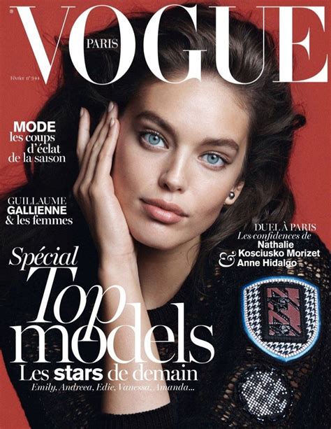 Emily Didonato Graces Vogue Paris February Cover Fashion Gone