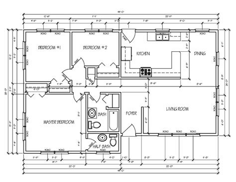 Autocad Floor Plan With Dimensions Autocad Design