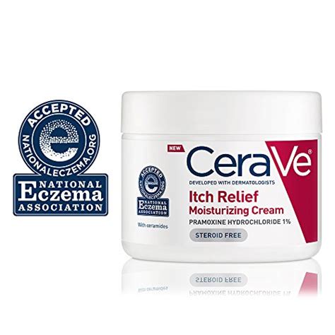 Cerave Itch Relief Moisturizing Cream Tub 12 Oz With Pramoxine