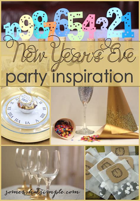 New Years Eve Party Ideas Somewhat Simple