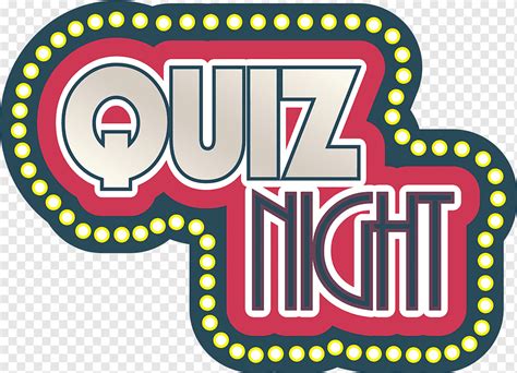 Quiz Night Quiz Night Lights Text Sign Signage Burlesque