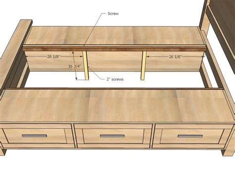 Globe market has a know dog storage platform get it on which has 578 female monarch size political program sleep together plans domicile plan photos. King Size Storage Bed - WoodWorking Projects & Plans