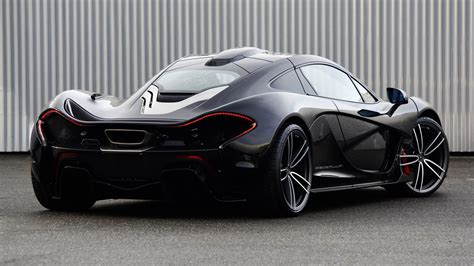 Black Sports Coupe Car Mclaren P1 Supercars Black Cars Hd Wallpaper