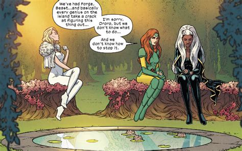 giant size x men jean grey and emma frost fantomex and storm review — house of x