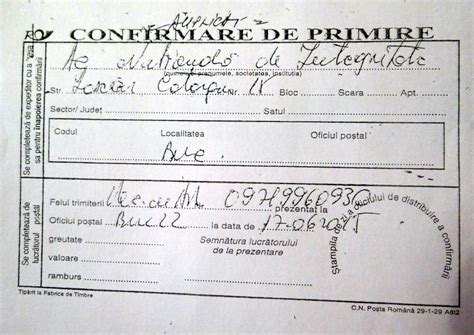 Document: ANI denunță falsurile făcute de Poșta Română în beneficiul