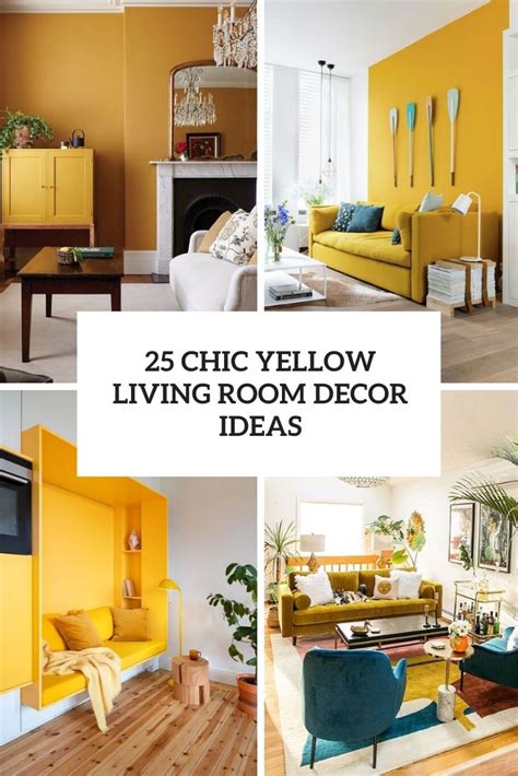 Decorating Ideas For Small Yellow Living Room Baci Living Room