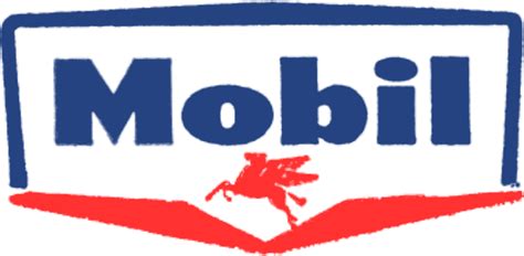 Mobil Gas Station Logo Png