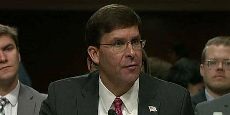 Acting Defense Secretary Mark Esper Faces Confirmation Votes On The