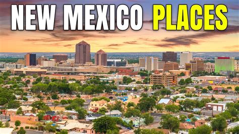 10 Best Places To Live In New Mexico New Mexico Living Places Youtube