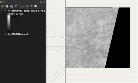 Qgis Polygonize Black Areas 0 In Raster Geographic Information