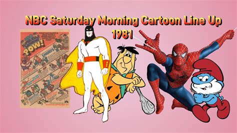 Nbc Saturday Morning Cartoon Lineup 1981 Youtube