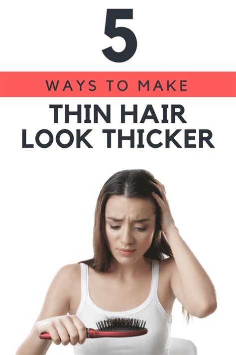 5 Ways To Make Thin Hair Look Thicker Bellatory