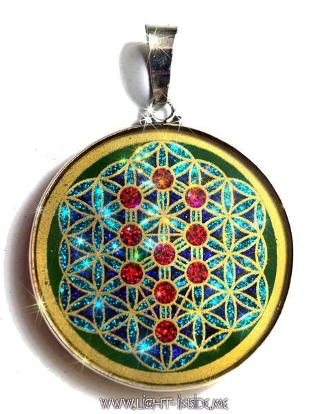 Tree Of Life Within The Flower Of Life Sacred Geometry Pendant Sacred