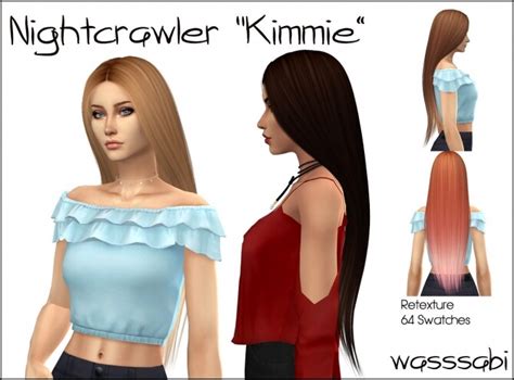 Kimmie Hairstyle Retextured For The Sims 4 Spring4sims Sims Hair Vrogue