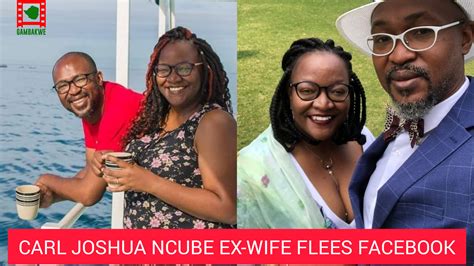 Carl Joshua Ncube S Ex Wife Flees Facebook Gambakwe Media