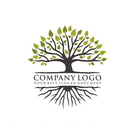 Premium Vector Tree Logo Design Tree Logo Design Tree Logos Logo