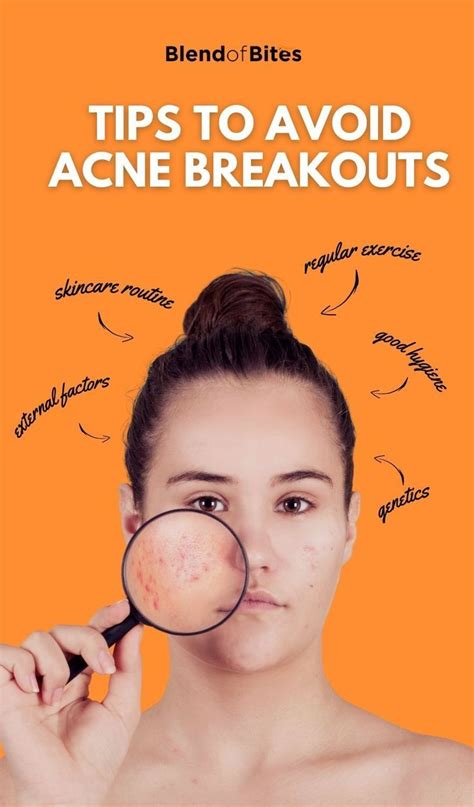 Tips To Avoid Acne Breakouts Blend Of Bites Wellness Acne Causing