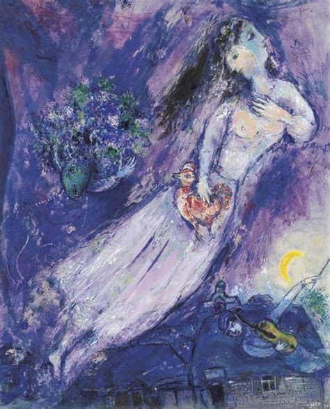 Marc Chagall 1887 1985 Le Filigrane Violet Christies