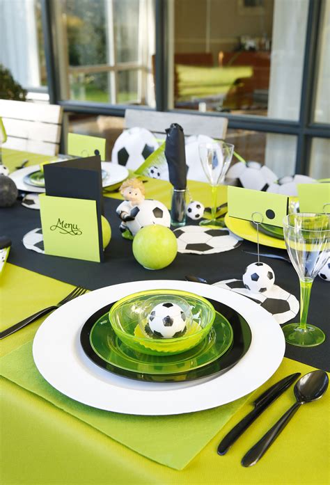 Browsers can use these elements to enable scrolling of the table body independently of the header and footer. table de foot garçon | communion | Pinterest | Table ...