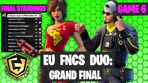 How to get the fncs 2020 spray? Europe FNCS Grand Final Game 6 Highlights FINAL STANDINGS ...