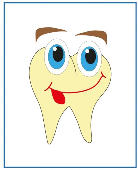 Tooth Cartoon Character Stock Vector Image By ©dagadu 5549120