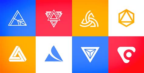 Triangle Shaped Logos