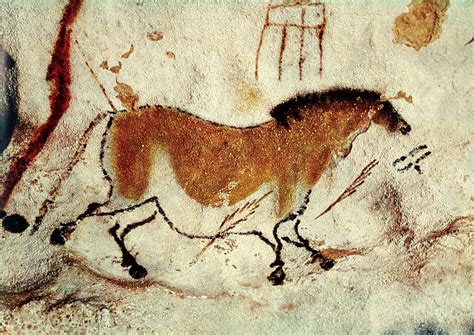 Lascaux Yellow Horse Paleolithic Art Prehistoric Art Prehistoric