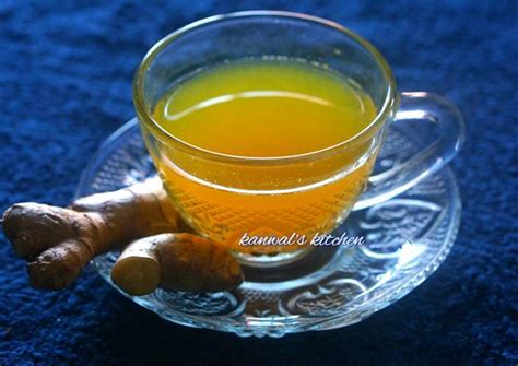 Weight Loss Ginger Turmeric Tea Recipe By Kanwaljeet Chhabra Cookpad