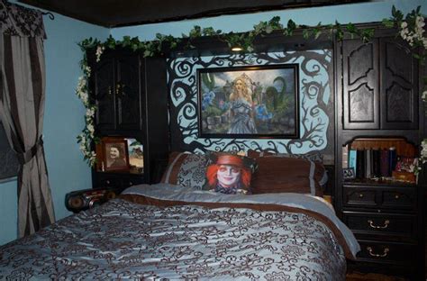 Alice In Wonderland Room By Terrauh On Deviantart Alice In Wonderland Bedroom Alice In