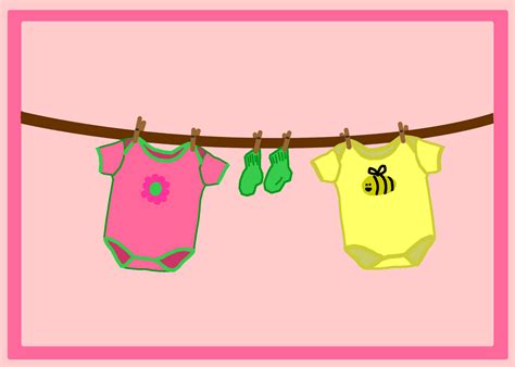 Baby Girls Clothes Line Free Stock Photo Public Domain Pictures