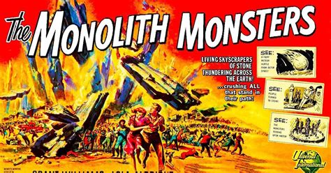 Space Monster The Monolith Monsters Aka Rastros Do EspaÇo 1957