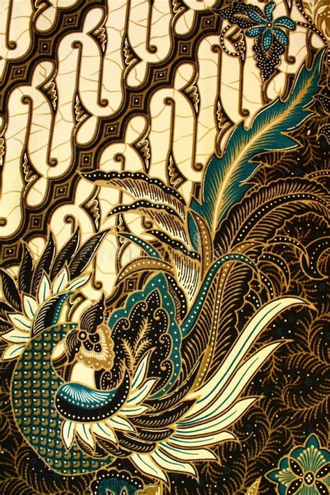 Photo About Detailed Batik Print Background Yogyakarta Indonesia