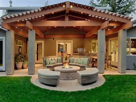Gorgeous Outdoor Covered Patio Designs Best 25 Covered Patio Design
